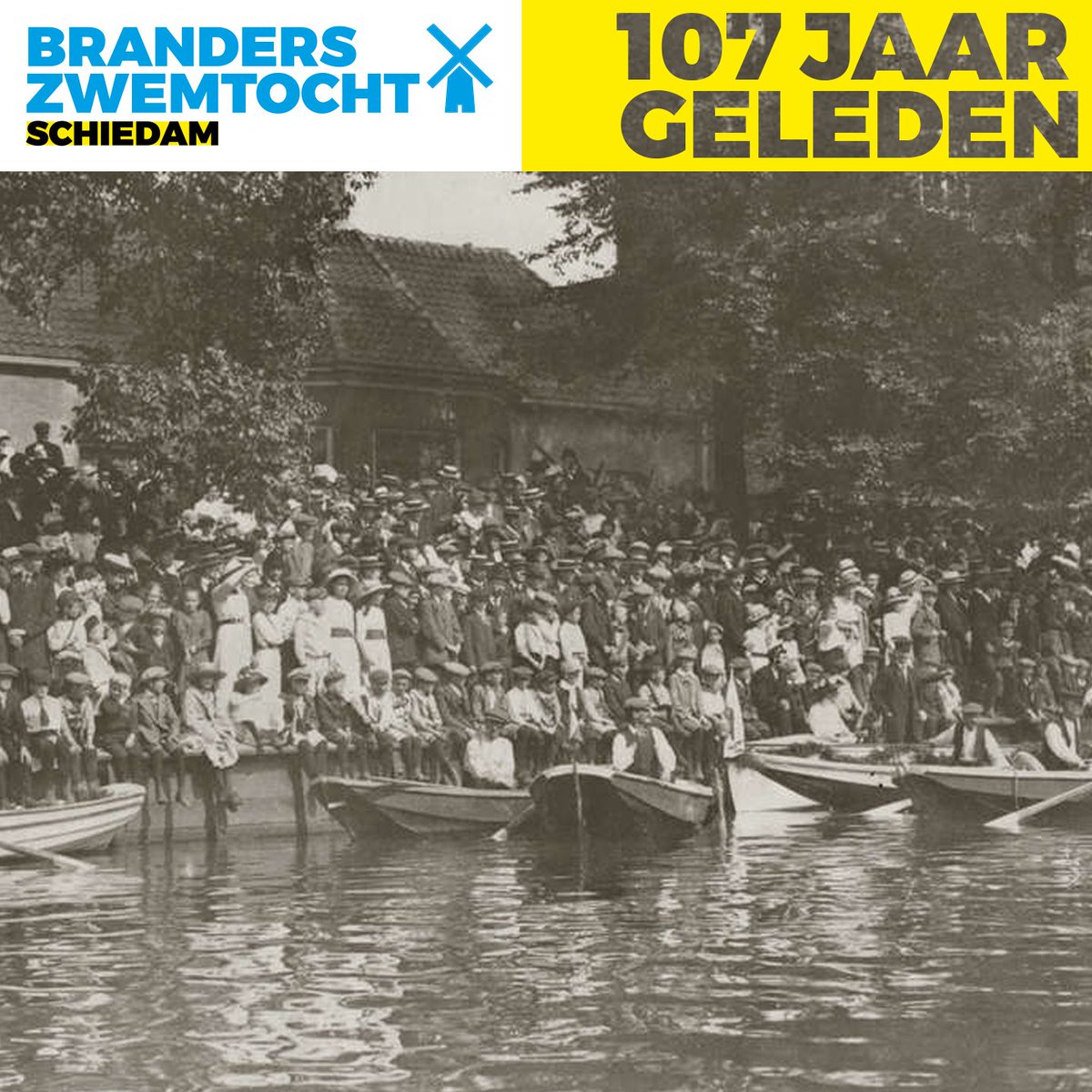 107 jaar geleden was de laatste zwemtocht in Schiedam, wij vonden dit 7 jaar geleden een mooi moment om de zwemtocht nieuw leven in te blazen! Schrijf je nu in en wordt onderdeel van deze historische zwemtocht! branderszwemtocht.nl
#openwater #openwaterzwemmen #zwemmen