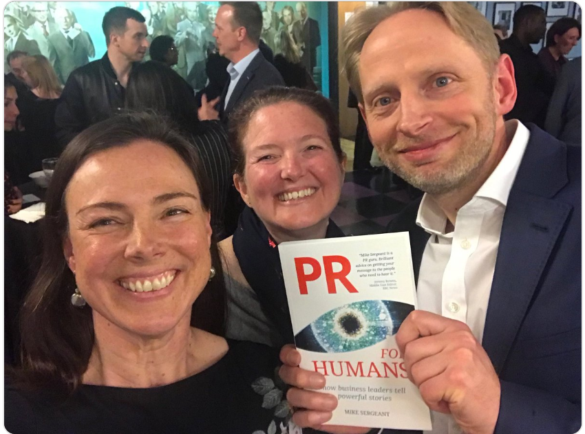PIPtalking's tweet photo. Loving this pic with our PIP In Chief Alison Jones @bookstothesky and @TheCSPioneer at your wonderful book launch a couple of weeks ago.Β
Happy publication day @themikesergeant !
#publicationday #businessbook #PRForHumans #pr #happy #publisher #ThursdayMotivation https://t.co/qwinAh2ELe