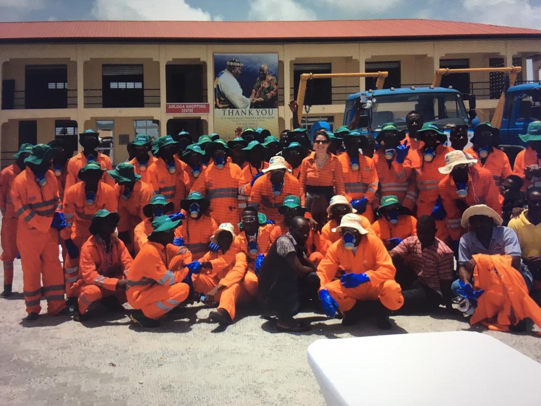 exploregh's tweet photo. RT @EAcheamp: RT @Hanson_Arthur: Spray Service Providers (#SSPs) are coming to a farm near you, soon! As @HortifreshWA works with @CropLifeIntl to develop 1st 60 #SSPs for the horticulture sectot in #Ghana. @hduiker @IreneKoomen @sassibeyyeboah @TriciaAs… https://t.co/VJEpryDIVu