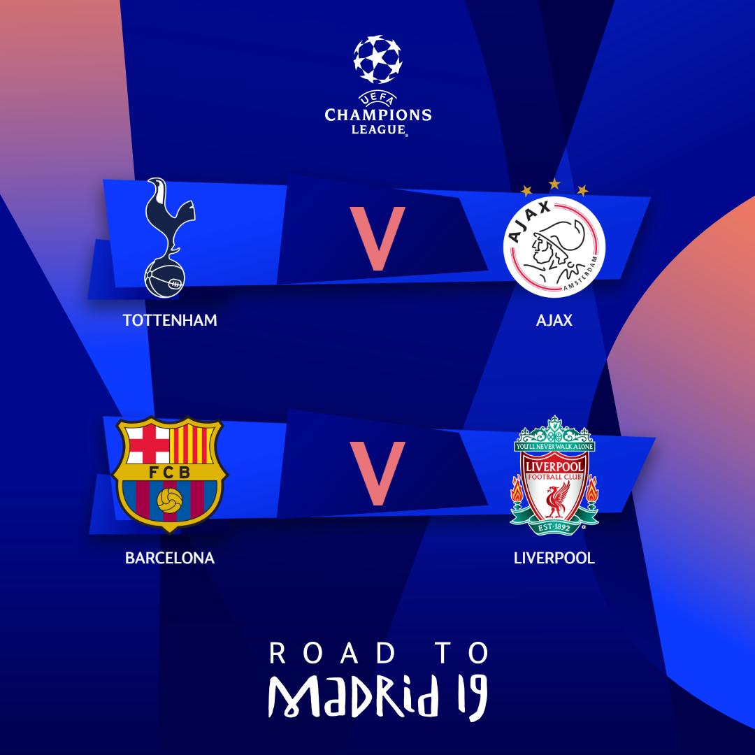 champions league 2018 19 semi final