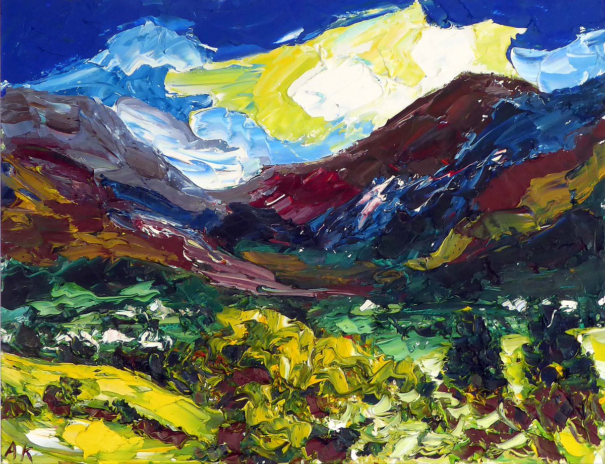 ALANKNIGHT23's tweet photo. Bright Painting for a bright and sunny morning https://t.co/8HQkbAEJYB