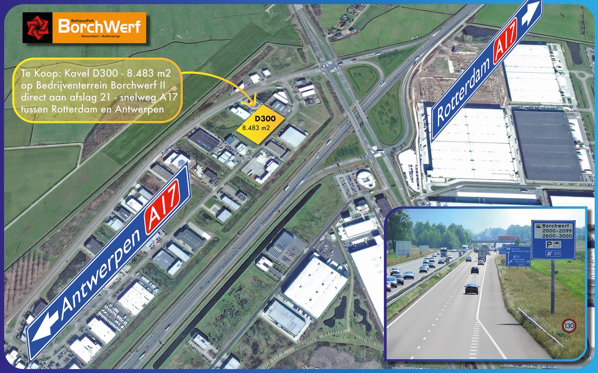 borchwerf's tweet photo. Kavel D300 van 8.483 m2 te koop op #Bedrijventerrein Borchwerf II in West-Brabant, direct aan de snelweg A17 tussen de havens van Rotterdam en Antwerpen https://t.co/kaqH11hTno https://t.co/ZaqCVoZQ7X