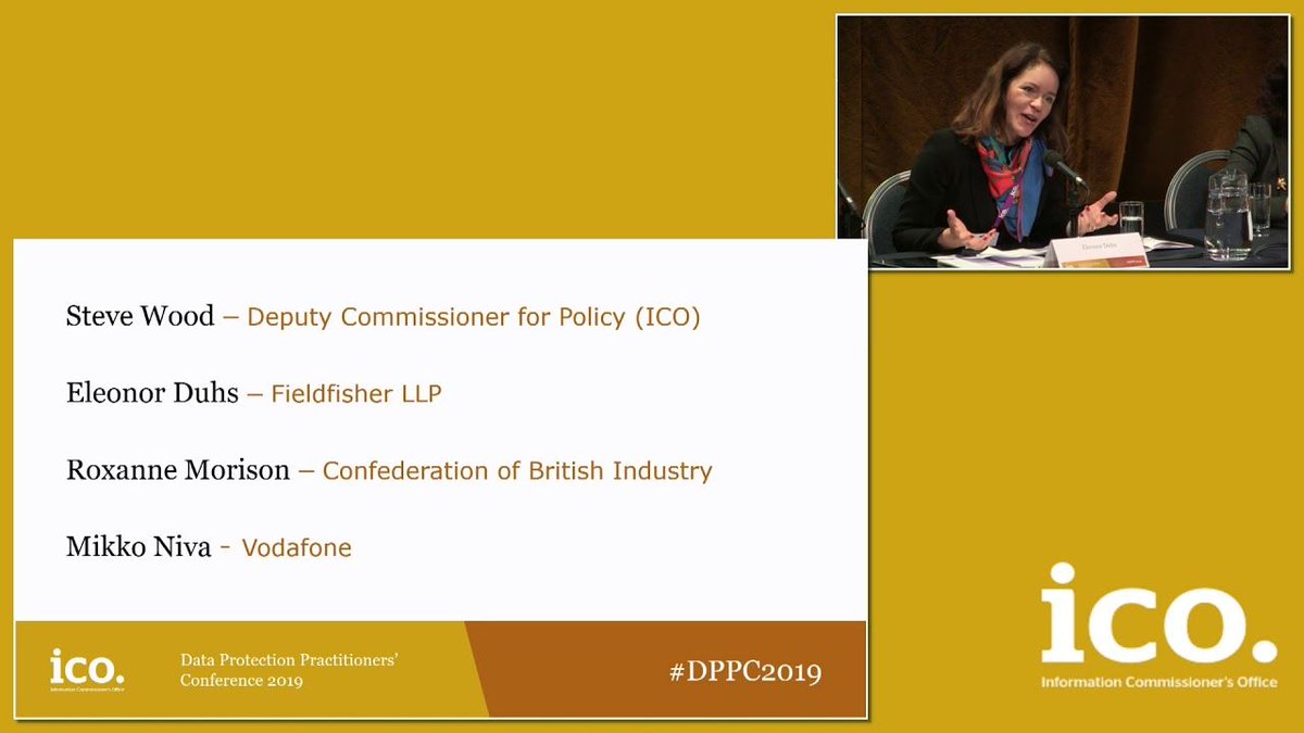 catedramuv1's tweet image. Data Protection Practitioners&apos; Conference #DPPC2019 | @ICOnews | Steve Wood, Comisionado Adjunto de Políticas de ICO, en “Let’s talk about Brexit” 👇🏻buff.ly/2v9sk9l  #Brexit