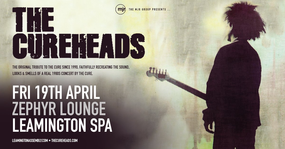 Last chance to grab tickets to see The Cureheads at Zephyr Lounge tomorrow night! The band will be replicating the sounds of The Cure! 

Tickets available here 👉bit.ly/CureheadsLeami…
