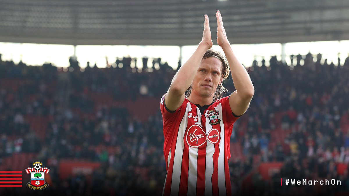 SouthamptonFC's tweet photo. Ralph Hasenhüttl says that defender @JVestergaard7 is a doubt for this weekend's #PL meeting with #NUFC. #saintsfc https://t.co/mzDoZF23K1