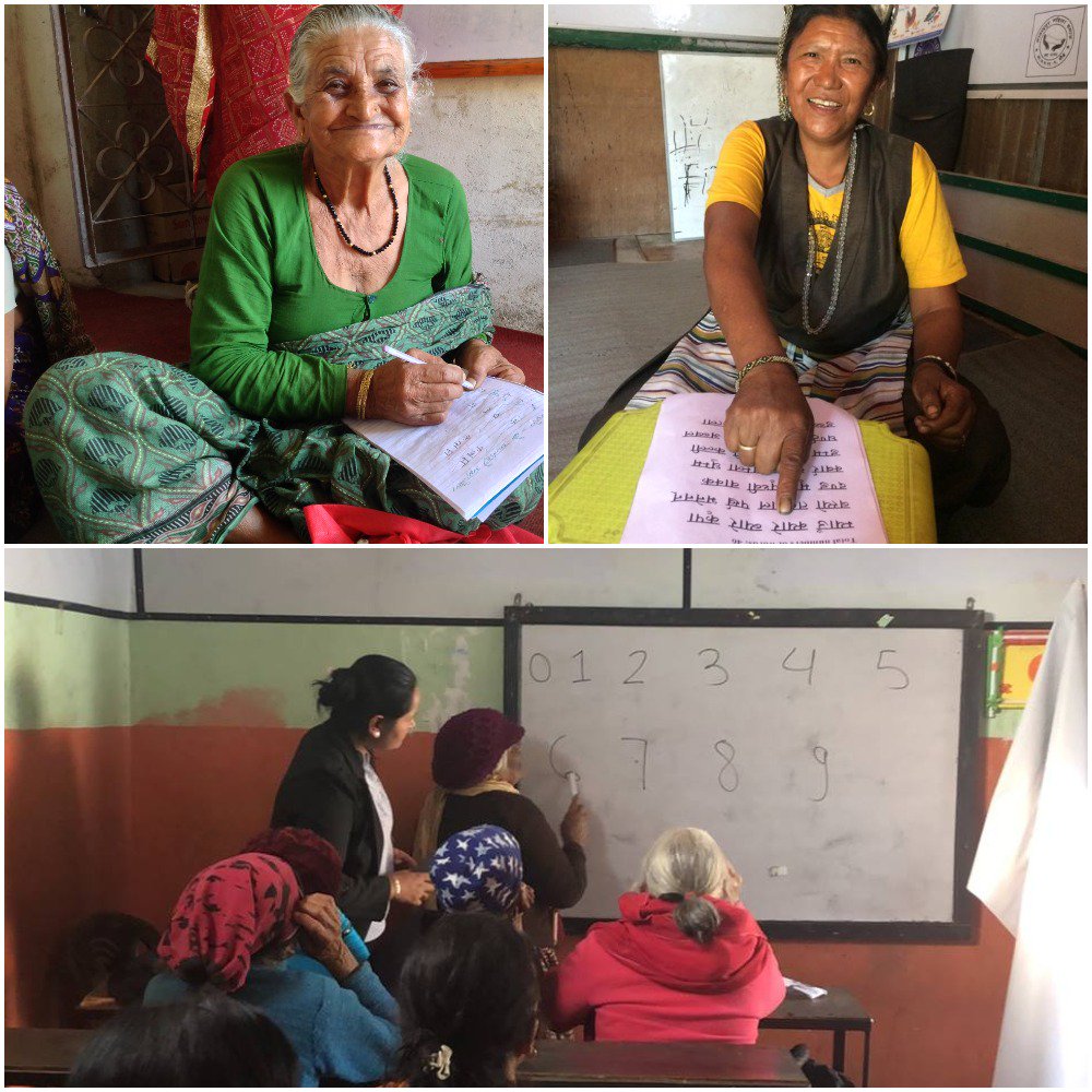 Empowering older person through education 
#Lifelonglearning  #SDG4  #Basicliteracyclass  #OEWG10
