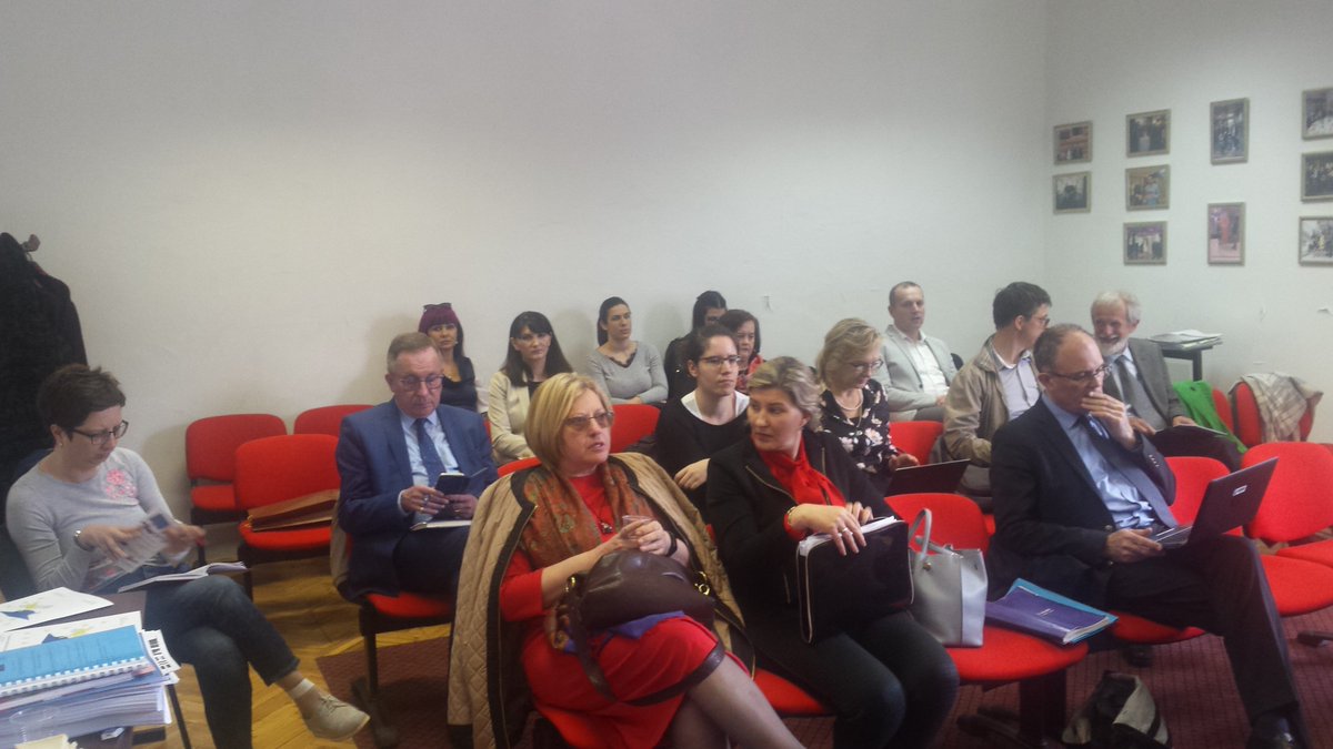 RecognitionB's tweet photo. 16.4.2019 nakon Upravnog odbora na Univerzitetu Džemal Bijedić u Mostaru održali smo Savjetodavnu grupu gdje su projektne vođe prestavili protekle i buduće aktivnosti. Hvala svima na dolasku i korisnim sugestijama. @ciep_enicnaric @eubih 🇫🇷🇭🇷🇧🇦🇱🇻🇪🇺 https://t.co/QaNna3OlvA