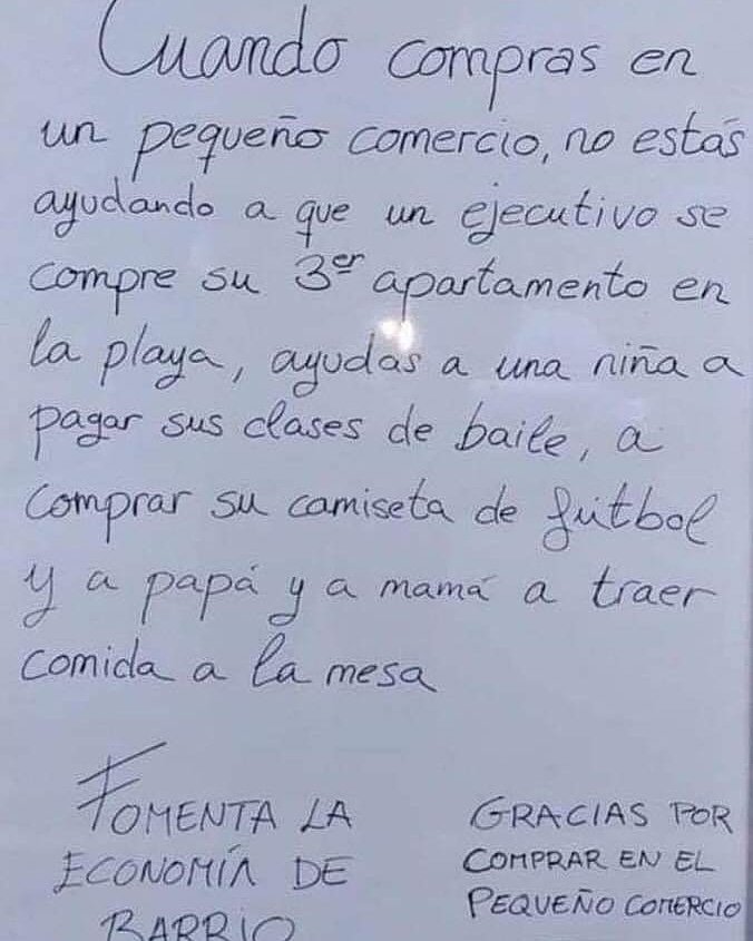 Mientras que otros creen que los fichajes estrella son los que harán que nuestro Pueblo crezca, nosotros sabemos que los verdaderos fichajes ya los tenemos en cada comercio o negocio de nuestro Municipio.