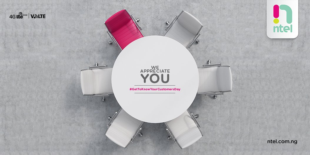 ntelng's tweet image. Today is #GetToKnowYourCustomersDay
We appreciate every one of our customers and would love to learn more about you. 
Tell us your favorite internet bundle and why. 
This would help us get to know and serve you better.