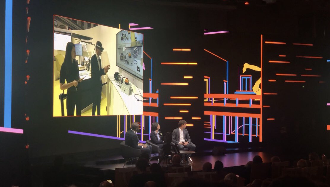 ValerieCussac's tweet image. #OBSummit la 5G au service des besoins de l’industrie du futur. @olivier_wd @marc_dufayet @orangebusiness