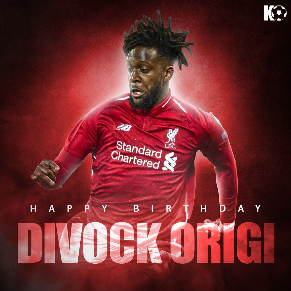 Join in wishing Liverpool striker, Divock Origi, a Happy Birthday! 