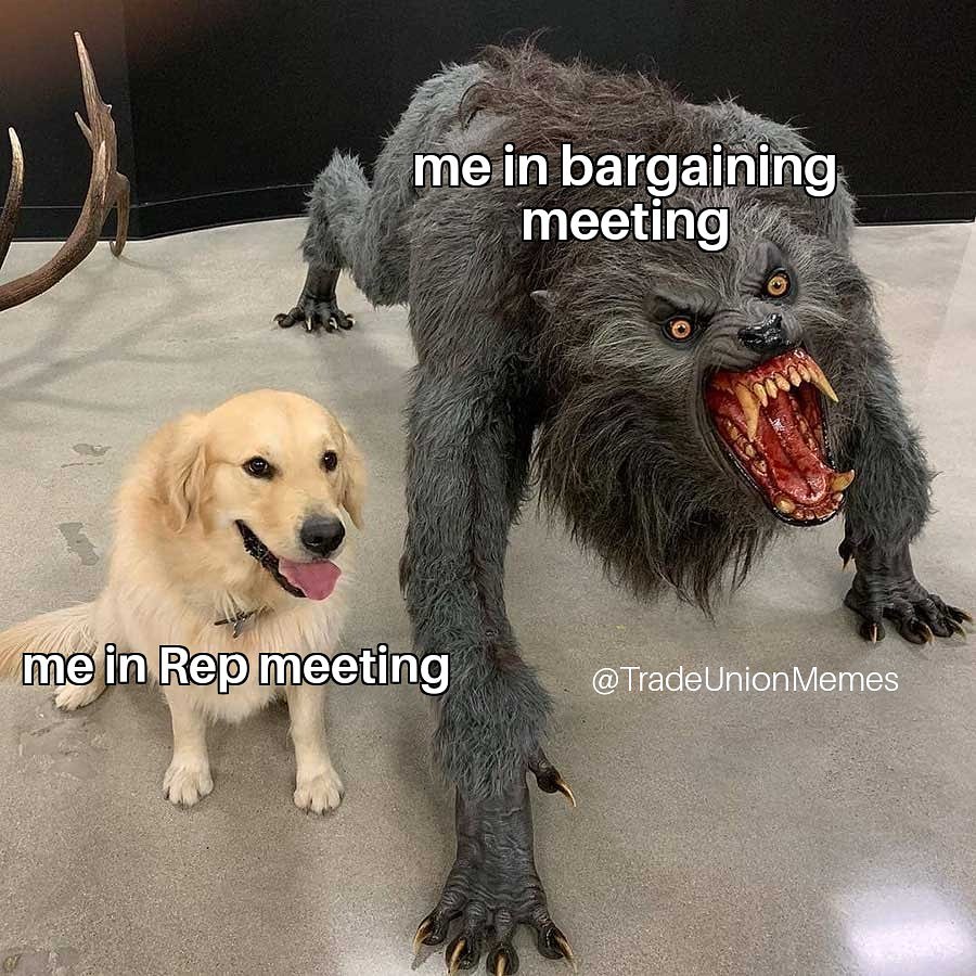 TradeUnionMemes's tweet photo. Legit #comrades #unionmemes #standupfightback #ausunions #fairworkcommission #unionise #TradeUnionMemes #ilovememes #changetherules #unionmember #unionpride #sallyhoneybadgermcmanus #unions #unionrep #ununionpower #unionstrong #actu  #uniondelegate #workersoftheworldunite https://t.co/TUzndBMtPV