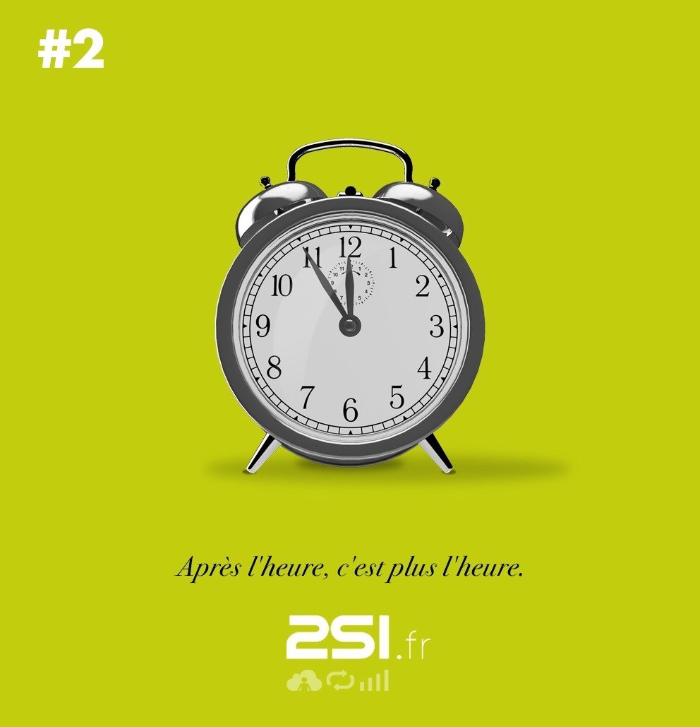 2siSolutions's tweet photo. 🔵 𝗟𝗘𝗦 𝗕𝗢𝗡𝗡𝗘𝗦 𝗣𝗥𝗔𝗧𝗜𝗤𝗨𝗘𝗦 #𝟮
Tout de suite ? Dans 5 minutes ? On verra plus tard... Bref, bannissez cette mauvaise habitude. Nous vous proposons nos conseils et solutions concrètes pour vos mises à jour !

➡ Par ici, suivez le guide : https://t.co/GmvLNNAR7i https://t.co/x1yVlh0QNg