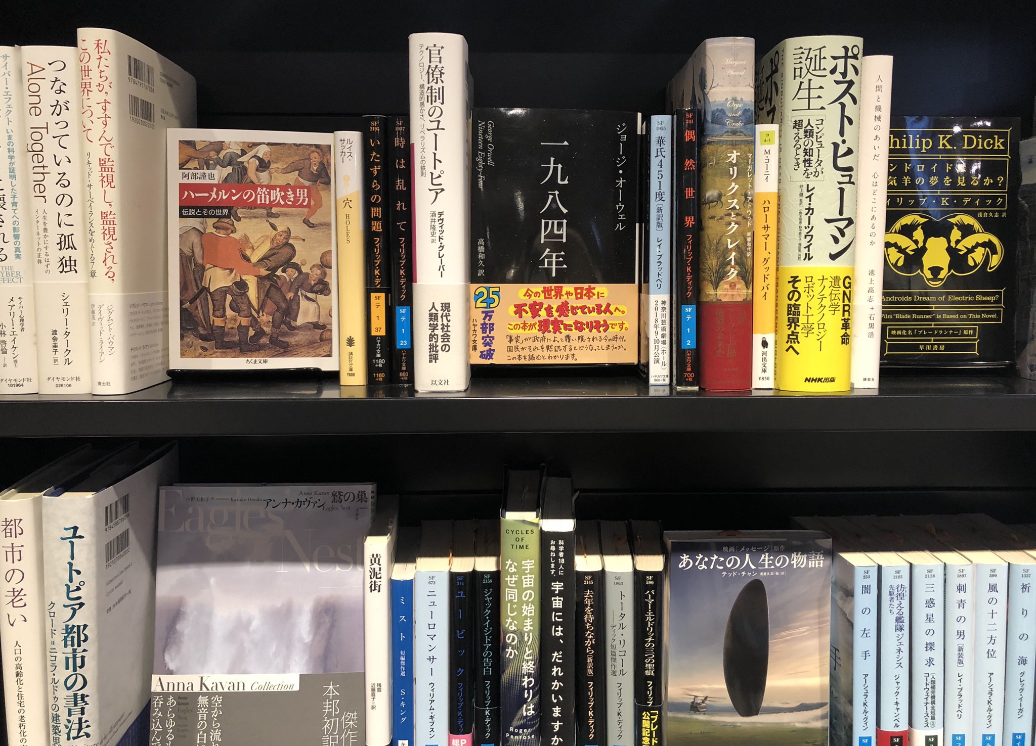 文喫 六本木 Bunkitsu Roppongi こんなディストピアはいやだ どんな世界 ディストピア小説の舞台は かならず現代の延長世界です たとえば言論統制 貧富格差 歴史改竄 環境破壊 現代への警鐘として読んでも 破茶滅茶に面白い話として読んでも