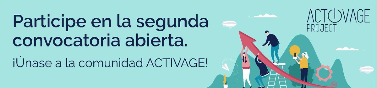 vlcilab's tweet photo. Llancem la 2ª #ACTIVAGEOpenCall @ACTIVAGEproject per a ciutats i regions que vullguen desenvolupar solucions que ja estem implementant ací en matèria d'envelliment actiu. Vols més info? Click ací: https://t.co/6LUv2riKN6 @AjuntamentVLC @Gesmed @Atenziaesp @mysphera @isibenestar https://t.co/r3sY5CM9SW