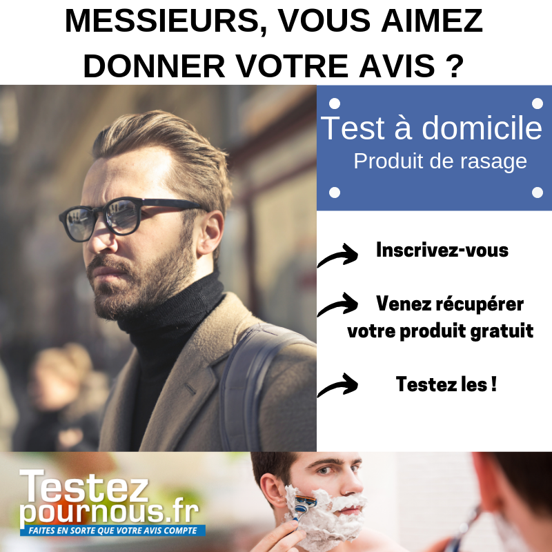 TestezPourNous's tweet photo. Nous vous proposons aujourd’hui des produits exclusivement masculins pour le rasage
Connectez-vous maintenant sur https://t.co/b0EKohHCeI et gagner ce beau produit !
Test disponible uniquement pour les labos #Nantes #Paris #AixenProvence 
#BonPlan #Homme #test #gratuit #Rasage https://t.co/We66h8NCpw