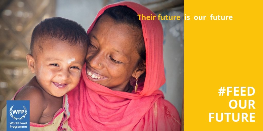 If mothers and children don’t have the nutrition they need the consequences can last a lifetime. That’s why moms &amp; children are at the ❤️of <a href="/WFP/">World Food Programme</a>’s work. Join me this #MothersDay &amp; stand w/ the millions of vulnerable moms who deserve proper nutrition. Will you help #FeedOurFuture?