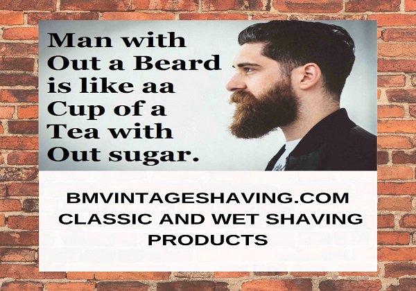 Grooming wise beard is the basic pillar of any men's personality.
#Beard #ShavingProducts #WetShaving #VintageShaving #OnlineShopping #StraightRazors #RazorBlades #ThursdayThoughts #Grooming #ShavingCream #ShavingSoap #Tbt #BMVintageShaving #ClassicShaving #Fashion #ThursdayTruth