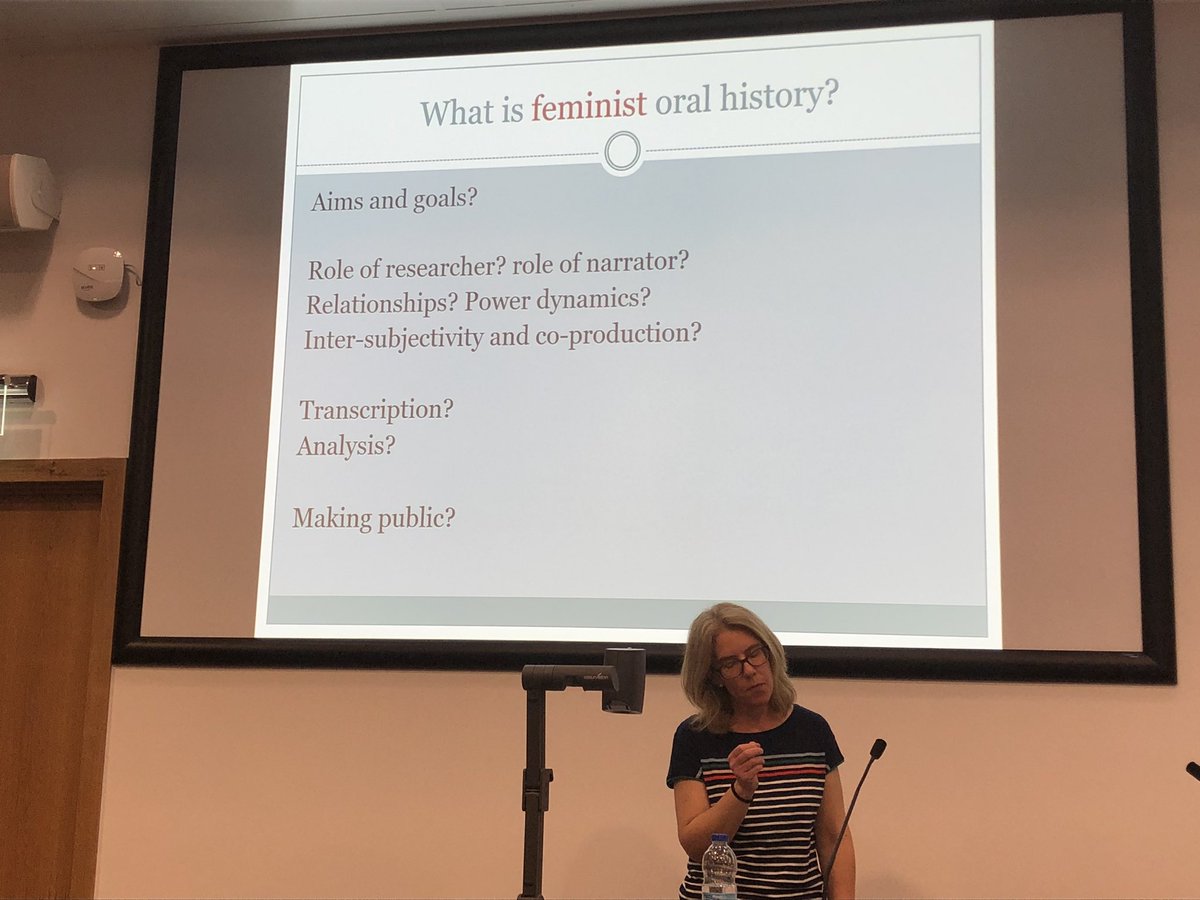 UoE_GENDER_ED's tweet image. What makes oral history feminist? @HCAatEdinburgh @UoE_genderED Prof Louise Jackson on the dilemmas and responsibilities for feminist researchers #SpringN2Femm @strath_fem