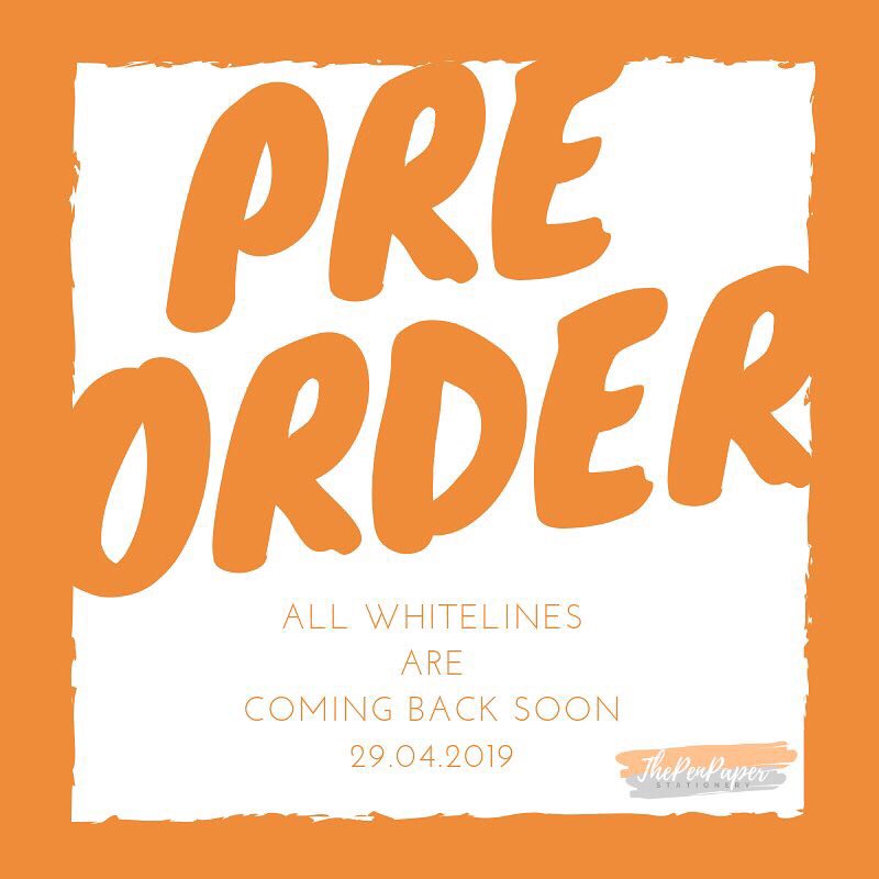 thepenpaper's tweet photo. สมุดwhitelines กำลังจะมาเเล้วจ้า :>
เปิดจองพร้อมกัน 29.04.2019

ติดตามรายละเอียดได้ทาง 
https://t.co/ZA9WinLL93

#สมุดwhitelines #whitelines #เครื่องเขียนน่ารัก #เครื่องเขียนราคาถูก #เครื่องเขียนญี่ปุ่น #สมุดกริด #รีวิวเครื่องเขียน https://t.co/kL760H3Ksf