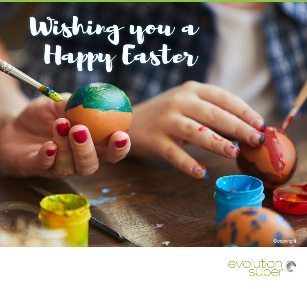 EvolutionSuper's tweet photo. Have a safe and happy Easter from all of us at Evolution Super https://t.co/NSWxwdrL2L