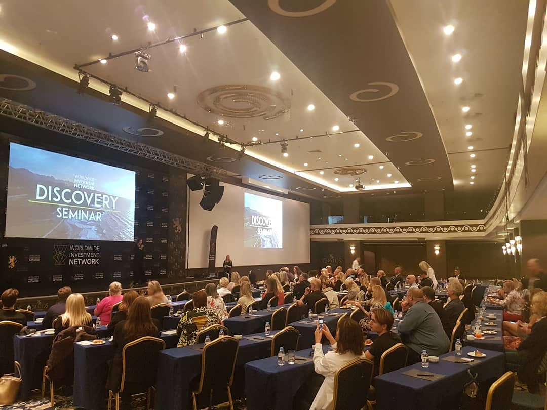 WINmediterran's tweet photo. WIN DISCOVERY seminar April 2019 in NC... The event which shaked the island and took attention. A great success of WIN HQ, speakers and participants! ✌✌❤ #worldwideinvestmentnetwork #win #yourbusinessinthesun #discovery #seminar #Northcyprus #cratospremium https://t.co/q4og2u07ih