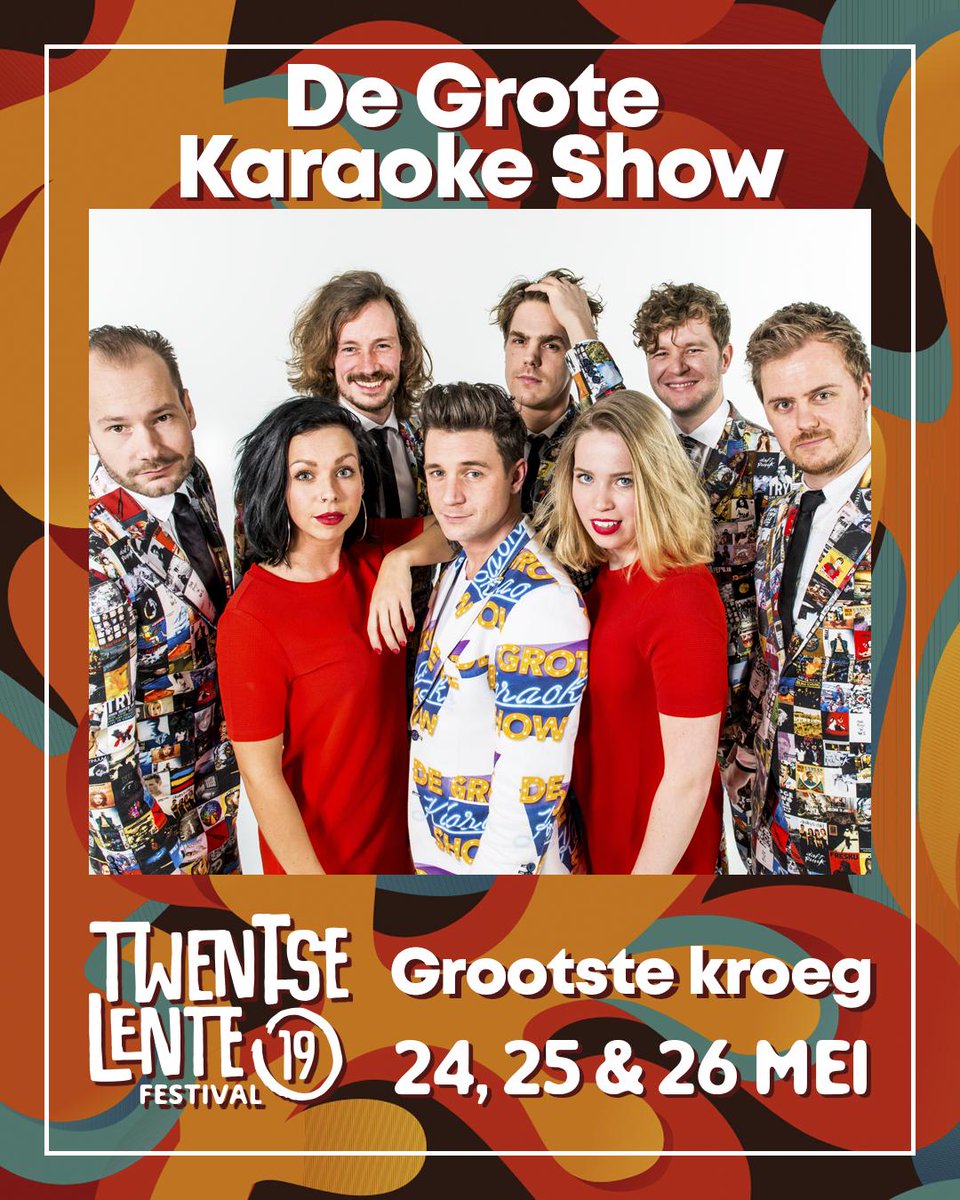 De Grote Karaoke Show komt naar Almelo tijdens het Twentse Lente Festival! 🎤 

Grijp je kans om voor even in de schoenen van je grote muzikale helden te stappen. De band staat achter je, de tekst voor je neus en het publiek ligt aan je voeten! 🍻