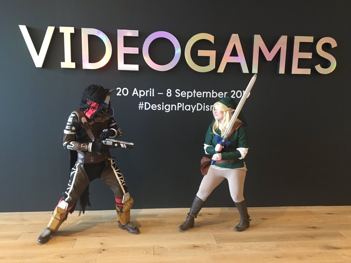 kevinmcginley16's tweet photo. Got a sneak preview of the new Videogames exhibition @VADundee. Genuinely something for everyone. Kids, families, gamers, designers will likely be hugely impressed as I was. Looking forward to coming back already #DesignPlayDisrupt https://t.co/1nZ7ZlmB8T