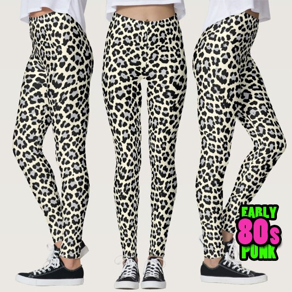 I designed these because I used to wear a pair just like this in the 80s - so quite authentic then... #ThrowbackThursday  early 80s Punk Snow Leopard Print Leggings
VISIT SITE ow.ly/ogzl30osXWd
#LeopardPrint #Psychobilly #Punk #Rockabilly #altfashion #punkrock #80spunk