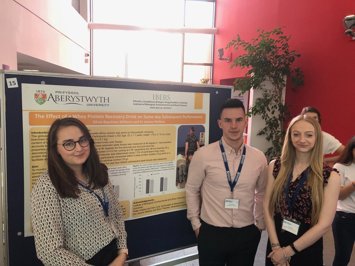 rhysthatcher1's tweet photo. Cerin, Liv and Fil doing us proud at #BASESStuConf2019 ⁦@SES_Aber⁩ ⁦@ibers_aber⁩ ⁦@AberUni⁩ https://t.co/3kPDTc4xqE
