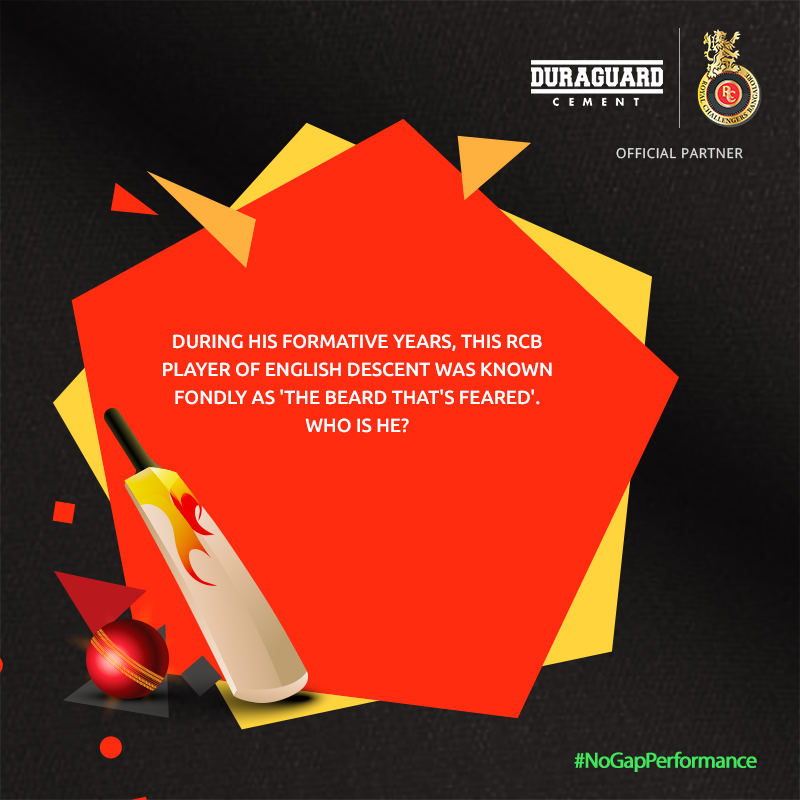 NuvocoVistas's tweet photo. Like our page and Participate in the #NoGapPerformance #RCBQuiz #IPL2019 #ContestAlert Answer a simple question and win exciting prizes. #Nuvoco #Question12 https://t.co/ethPSvHc40