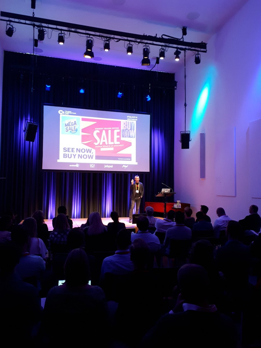 TalentAcqLive's tweet image. What is the most sophisticated way to approach all kinds of candidate? The see - do - think teamwork says @MatejMatolin. #talive19