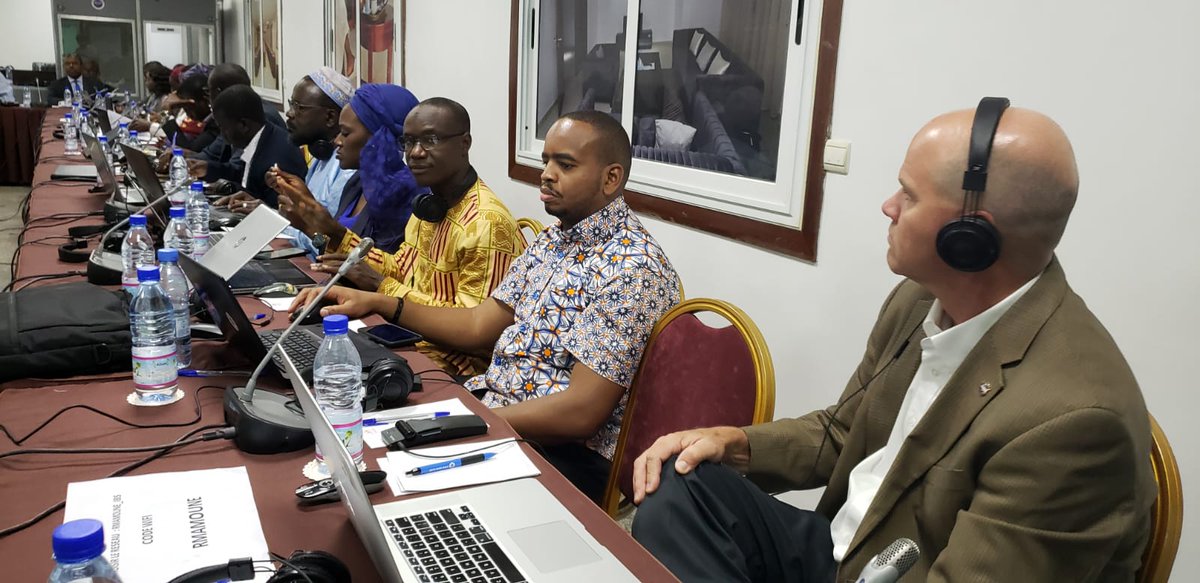 SyedRizvi114's tweet photo. Dr. I. Hathie (Research Director, IPAR) opening the national training of Africa Regional DataCube (ARDC) for Senegal at Résidences Mamoune, #Dakar, #Senegal, #Africa, 18 - 19 April, 2019.
#EO4SD #EO4Dev #SDGs @senegalstat @DGPPE1 @IdbgSdgs #Data4SDGs #AfDataCube https://t.co/Nbq80wduRt