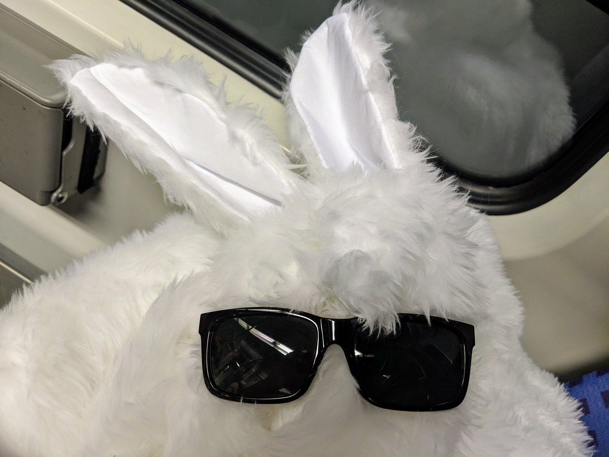 TheFrontConf's tweet image. Guess who's on their way to the final egg run before Easter (and the #FrontConf)? Right, some crazy front-end rabbits bringing little sweet gifts to #FrontEndDevs in Munich, and today's target is the Erika-Mann-Straße! 🥚🐰