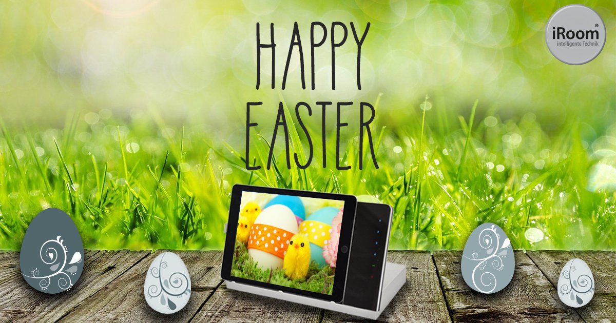 iRoom_at's tweet photo. We wish you and your family Happy #Easter! Enjoy a few days of happiness. https://t.co/I3CndDLX52