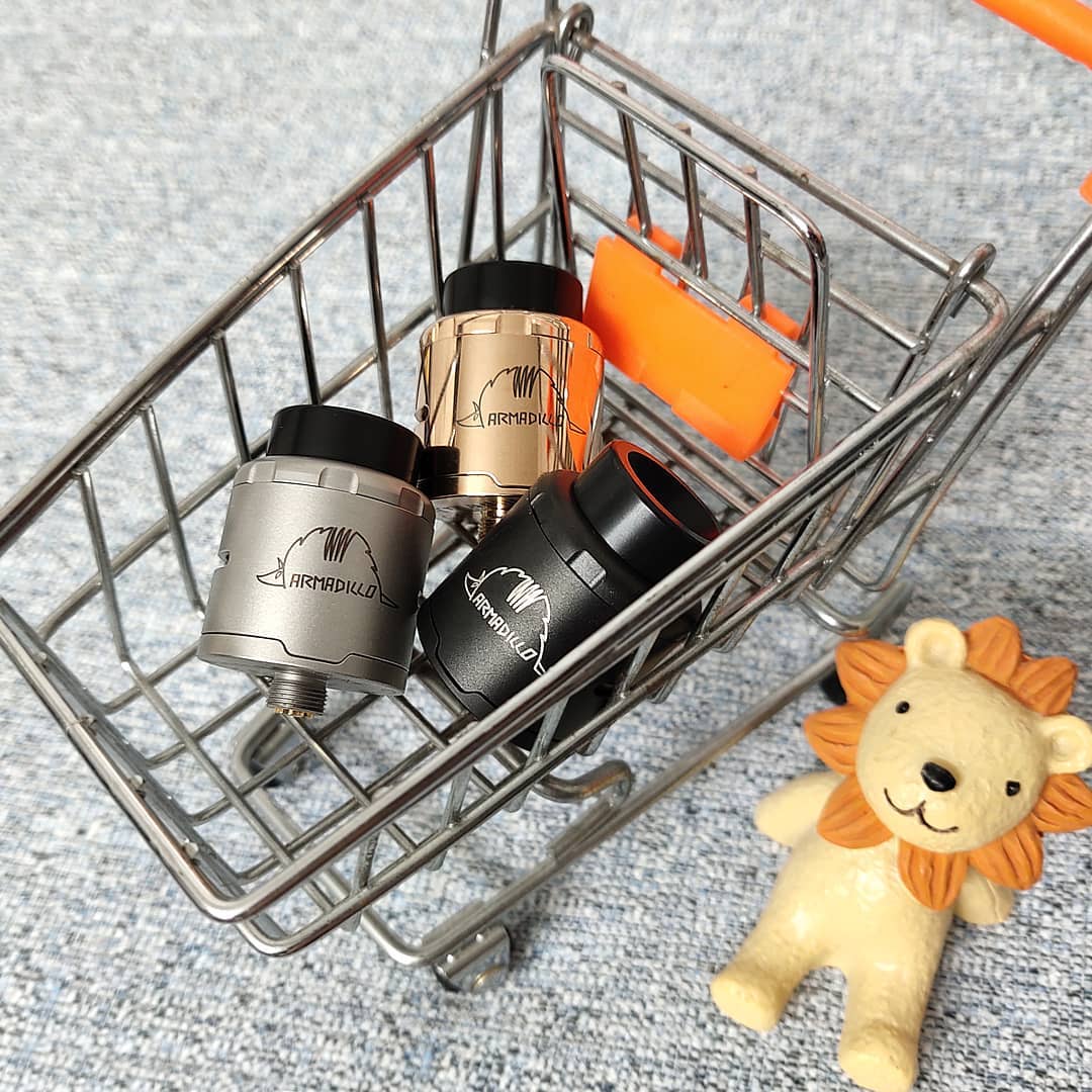 everzontech's tweet photo. Will you put the Oumier Armadillo RDA into your shopping cart？😜
-Adjustment side airflow system
-Changeable bottom oil electrode
-Easy build dual coils deck
.
https://t.co/26e07atAzG
#everzon #oumiervape #armadillorda #dualcoil #rda #vaper #vaping #vapeweek #vapeflavour https://t.co/XNsBIeH7Yv