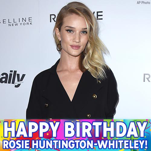 Happy birthday to \"Mad Max: Fury Road\" actress Rosie Huntington-Whiteley! 