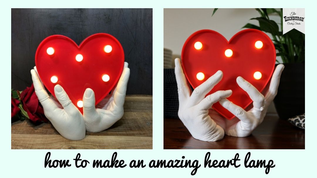 EdinCasting's tweet photo. Fancy getting creative with hand casting? Make this amazing heart lamp using our Couple Casting Kit https://t.co/VvQrJqx2Nh https://t.co/L5fPgt8SXV