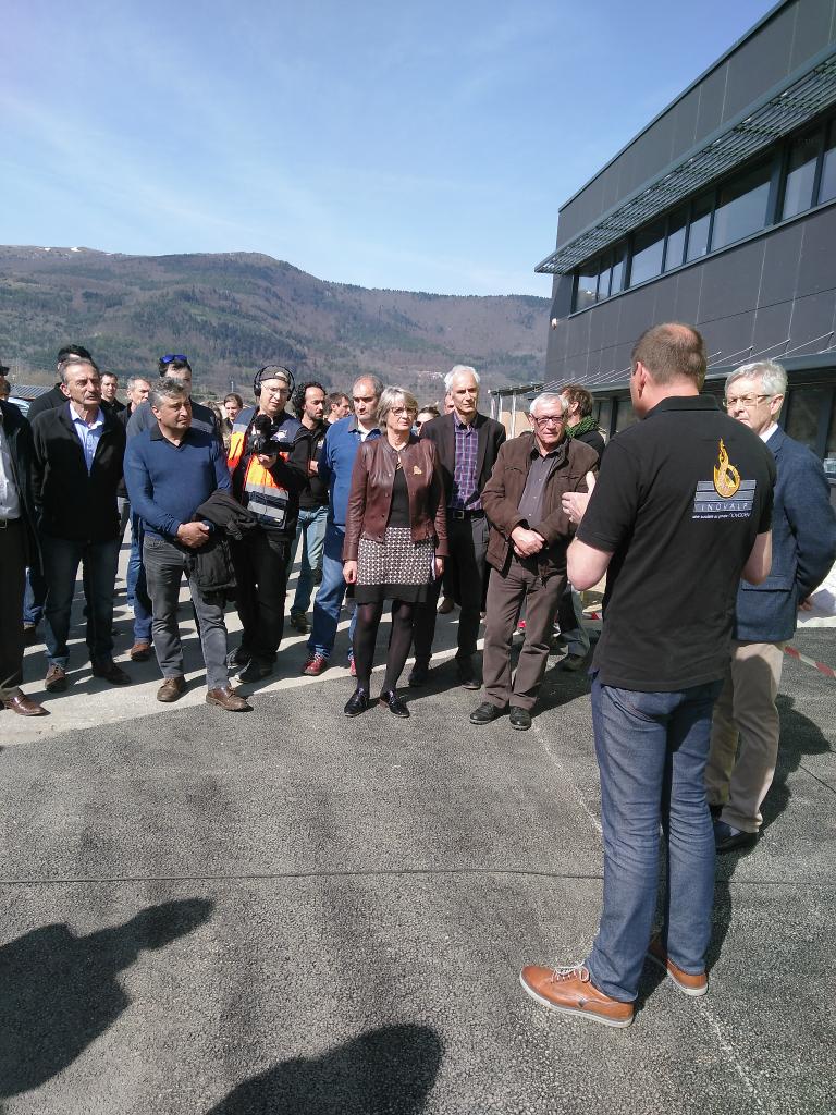 AntherieuMichel's tweet photo. Inauguration aujourd'hui de notre nouvelle usine Inovalp a La Mure
Belle journée ,fier de ce fleuron du groupe Novadev https://t.co/4deERcUvFO