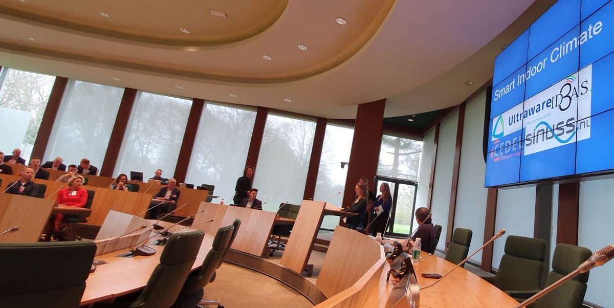 'Smart Indoor Climate', ons innovatieve project waarmee we het #binnenklimaat van bedrijfsgebouwen met minimale resources optimaliseren, om zo meer 'groene' panden te creëren. Studenten van de RUG hebben marktonderzoek gedaan, en er is veel interesse! Meer weten? Neem contact op!