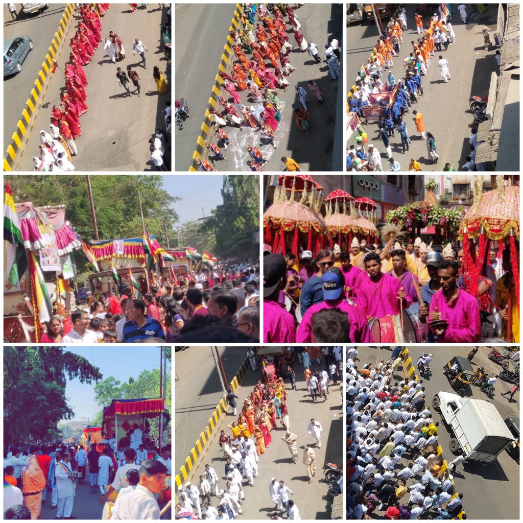 AadishLJain's tweet photo. Co-ordination+co-operation= Congestion free Procession.
Thanking each and every individual who contributed their valuable time in Janmakalyanak Varghoda. Heartly thank you to all Police Officers for your help and co-operation.
#MainBhiVeerNandan @ThaneCityPolice @DGPMaharashtra https://t.co/gnfQlB9e3v