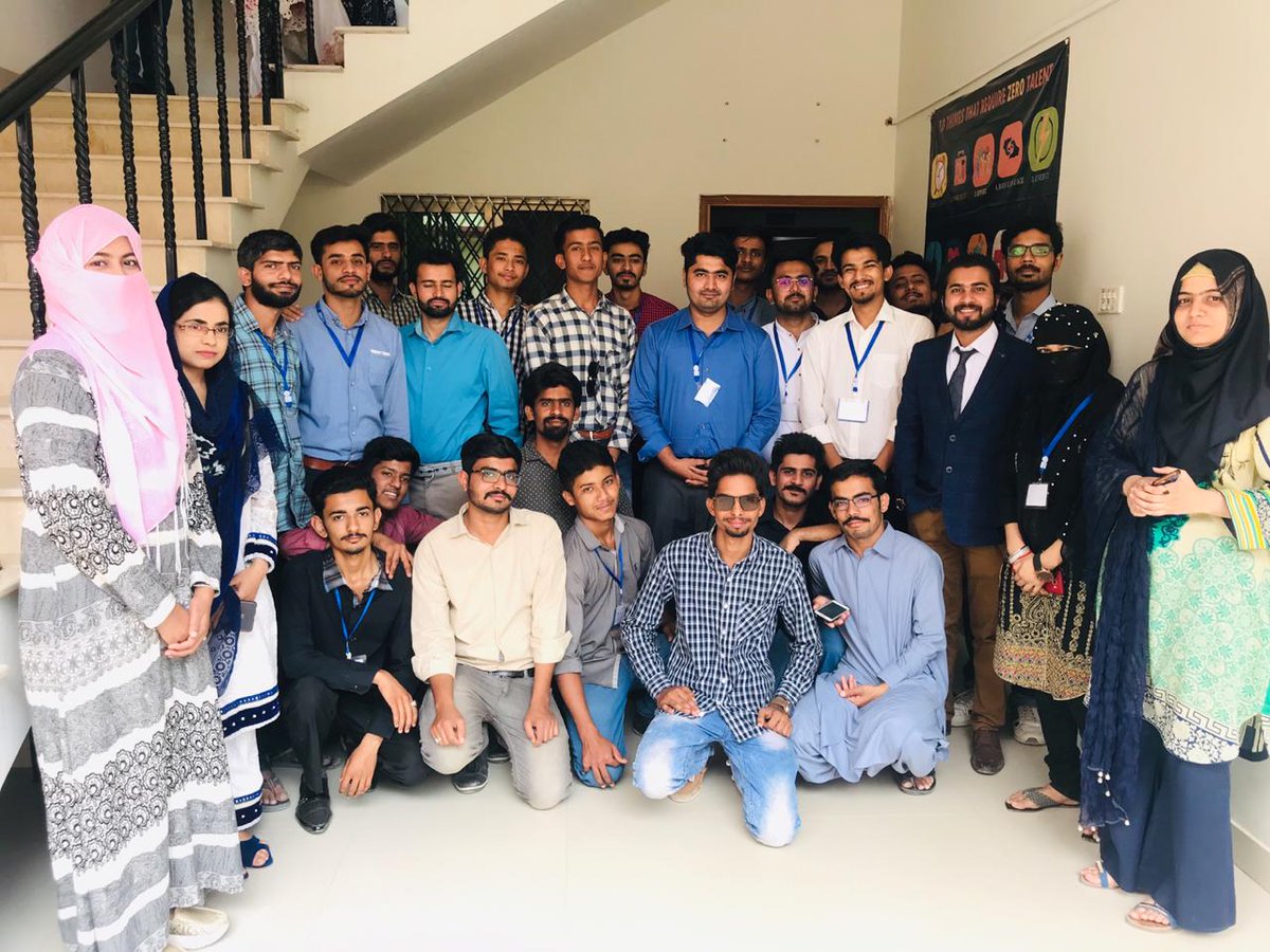 SzabistZabtech's tweet image. SZABIST ZABTech organized the final project display of the trainees of  #BBSYDP Program. District Monitoring Coordinator, Heads of various institutes, and other guests visited &amp;amp; appreciated stalls.

#TVET #Exhibition #YouthSkills #WomenEmpoowerment #skillsforjob