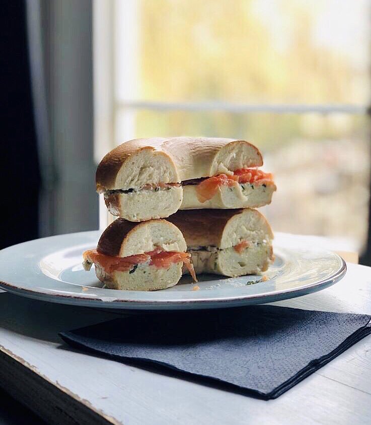 EatFirst's tweet photo. We had the BEST day yesterday shooting our new menu with @RDFPhotography (styling by @BennHodges 👀) We’ve got delicious #bagels, mini snack pots, #cheesy #croissant and so much more - keep an eye out for the launch! 🥐🧀🥯 https://t.co/nh6TeuwguS