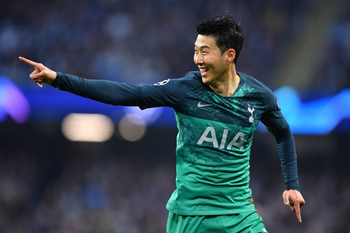 SpursOfficial's tweet photo. What an impact this man had over the two legs! 

💙 🔥 SONNY 🔥 💙

#UCL ⚪️ #COYS https://t.co/rhEyT2GECR