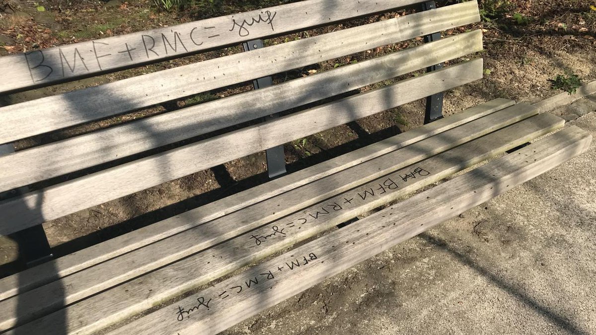 #Roubaix #Antisémitisme Des messages à connotation antisémite tagués sur des bancs du parc Barbieux bit.ly/2GpQfGH