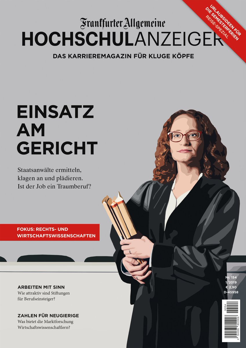 So sieht sie aus: Die aktuelle Ausgabe des Hochschulanzeigers, die seit dieser Woche an den #Universitäten und #Hochschulen ausliegt. Viel Spaß beim Lesen wünscht die Redaktion!