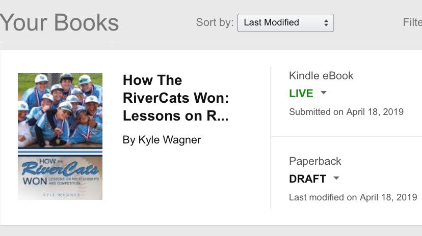 GowagsKyle's tweet photo. The Kindle ebook has been uploaded. It should be live within 48 hours. 🙏
The paperback should be uploaded today. 🙏 https://t.co/EVfj6Ii9JS