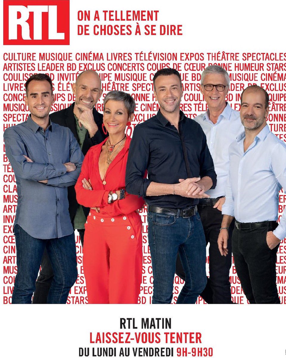 Stephbou08's tweet photo. Avec 1,493 millions d’auditeurs entre 9h et 9h30 @LVT_RTL reste leader toutes radios confondues et 1e émission culturelle de france d’après le sondage @Mediametrie janvier-mars 2019... Merci et à demain ! https://t.co/aWO9aDFT1Y