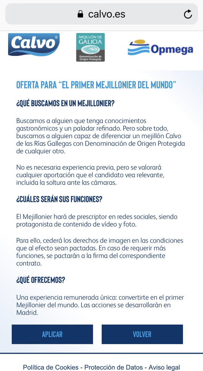 ramonsuarez_'s tweet photo. ¿Quieres ser “EL PRIMER MEJILLONIER DEL MUNDO”? 
Nuevas profesiones del futuro!! 
#mejillonier #FutureofFood #futureofwork 
#industria40 #TransformacionDigital 

https://t.co/PNUqtvFhON

https://t.co/d7bEbmUkvk

@Calvo_es @Opmega_opp18 #MexillonDeGalicia https://t.co/QdeYibcMsV