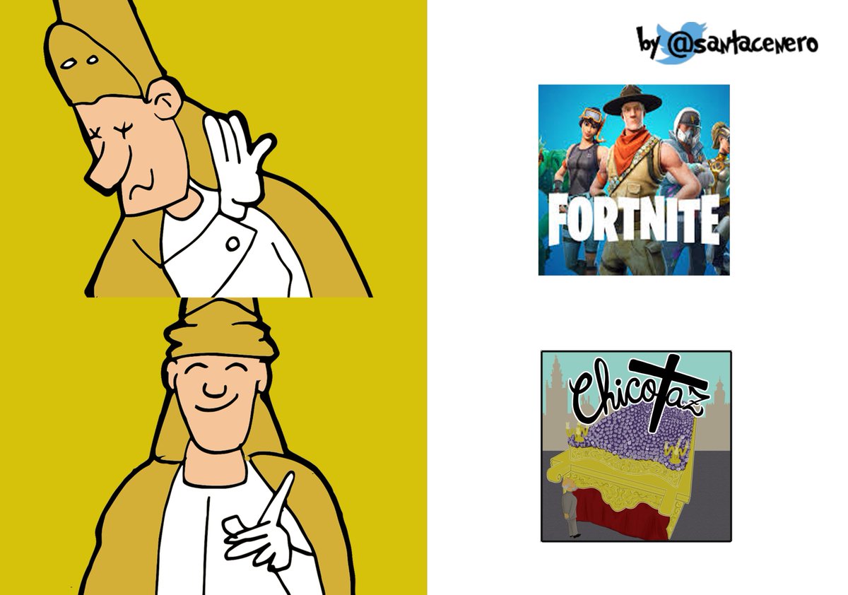 #HumorCofrade Siempre nos quedará el <a href="/Chicotaz1/">Chicotaz</a> ... ;-)
<a href="/rancio/">Rancio</a> <a href="/es_capillita/">Sevilla es Capillita</a> <a href="/DioniBunuel/">Dionisio Buñuel ۞</a> <a href="/EstebanRomeraTv/">Esteban Romera</a> <a href="/lebronrentable/">Lebrón</a> <a href="/Javier__Feijoo/">Javier🇪🇸F.</a> <a href="/Jartible_/">Javier Abad</a> <a href="/niebladeltoro/">Mario Niebla del Toro</a> <a href="/SemanaSaLinares/">Semana Santa Linares</a>